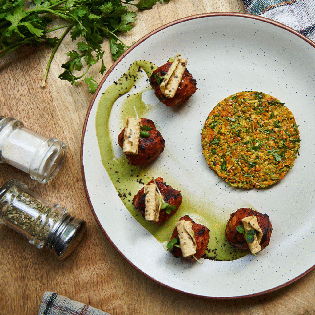 red & cream modern illustrated navratri greeting instagram post (8)